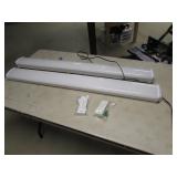 2 koda led shop lights w/controllers