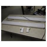 2 koda led shop lights w/controllers