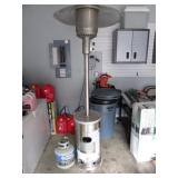 propane patio heater w/tank