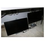 2 dell monitors