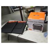 jackery portable power station w/solar panels 100