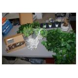 artificial plants & items