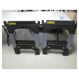 2 dewalt saw horses