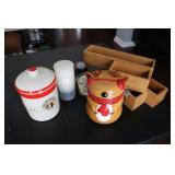 canisters,boxes & items