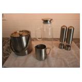 ice bucket,salt & pepper,pitchers