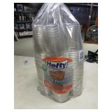 bag of hefty plastic cups
