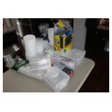 plastic food containers & items