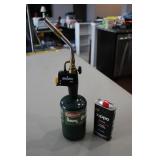 propane torch & partial zippo lighter fluid