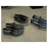3 pairs of mens shoes