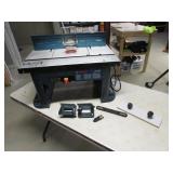 bosch RA1181 router table (hardly used)