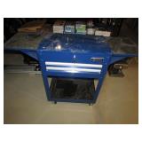 kobalt roll around tool chest (has key)