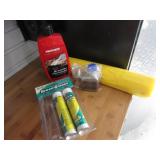 grease,oil,chemical & yellow roll