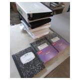 binders & composition books