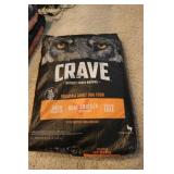 bag of crave dog food