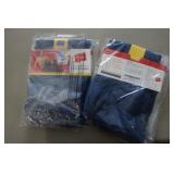 2 new mens hanes knit pants