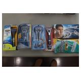 6 new mens razors