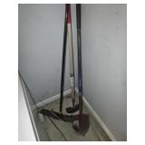pushbroom,kobalt shovel & yard tool