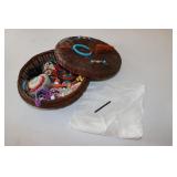 sewing basket & items