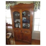 antique oak kitchen cupboard