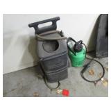 sand blaster & yard sprayer