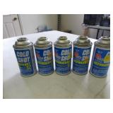 5 full cans of fridgerant