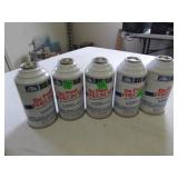 5 full cans of freon