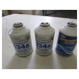 3 full cans of freon