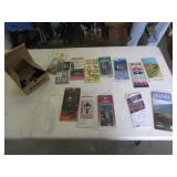 old maps & new door handle