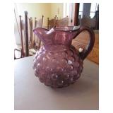 purple pitcher