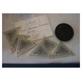 old western electric decals & metal pc