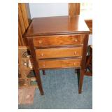 sewing cabinet & sewing items