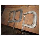 3 c-clamps