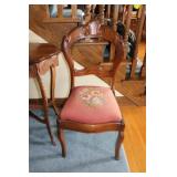 antique needle bottom chair