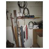 screen,hoses,ext.cord & all misc items