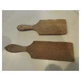 2 butter paddles