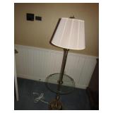 brass floor lamp