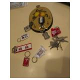keys & keychains incl:I.H.