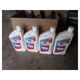 4 full jugs of valvoline oil