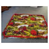 I.H. Farmall blanket