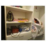 mens shoes,cedar box,clock radio & misc items