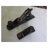 2 wooden planes incl:stanley