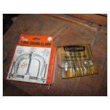 edging clamp & pilot bits