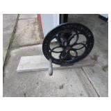 enterprise coffee mill on stand