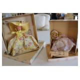 2 nancy ann story book dolls