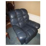 lazyboy leather recliner