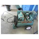 air compressor w/hose & extra motor