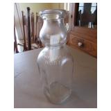 cream top milk bottle