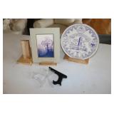 hamilton co. map,plate,picture & items