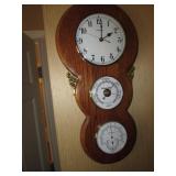 ethan allen clock/barometer