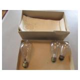 3 edison lightbulbs